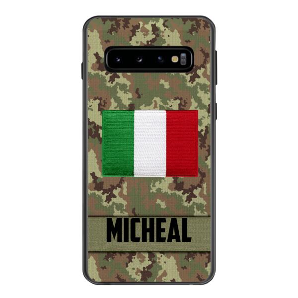 Personalized Italian Soldier Phone Case OCT-LN14