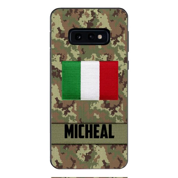 Personalized Italian Soldier Phone Case OCT-LN14