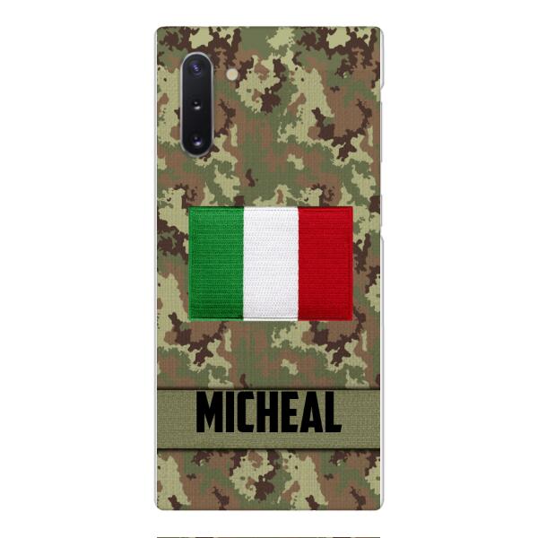 Personalized Italian Soldier Phone Case OCT-LN14