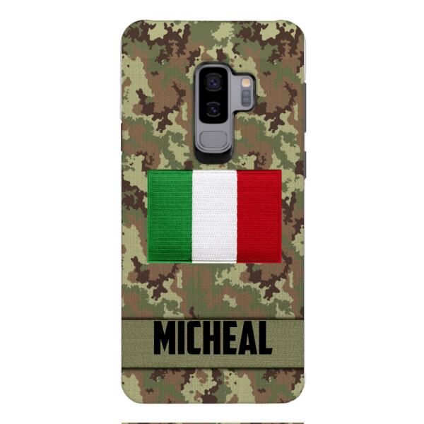 Personalized Italian Soldier Phone Case OCT-LN14