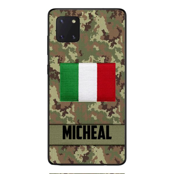 Personalized Italian Soldier Phone Case OCT-LN14