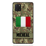 Personalized Italian Soldier Phone Case OCT-LN14