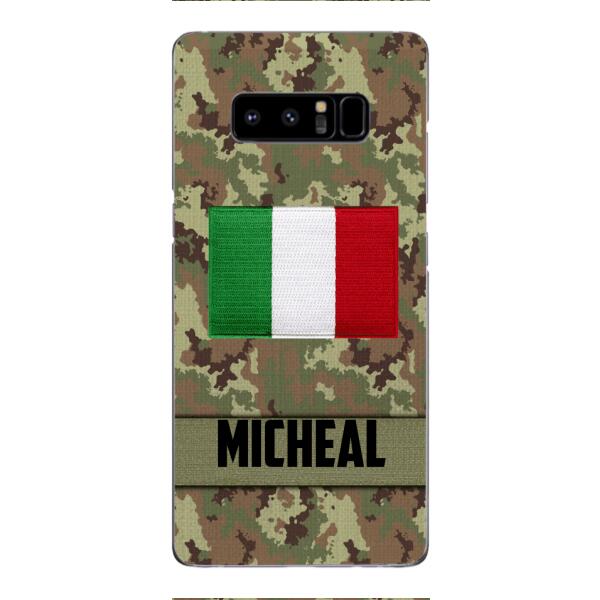Personalized Italian Soldier Phone Case OCT-LN14