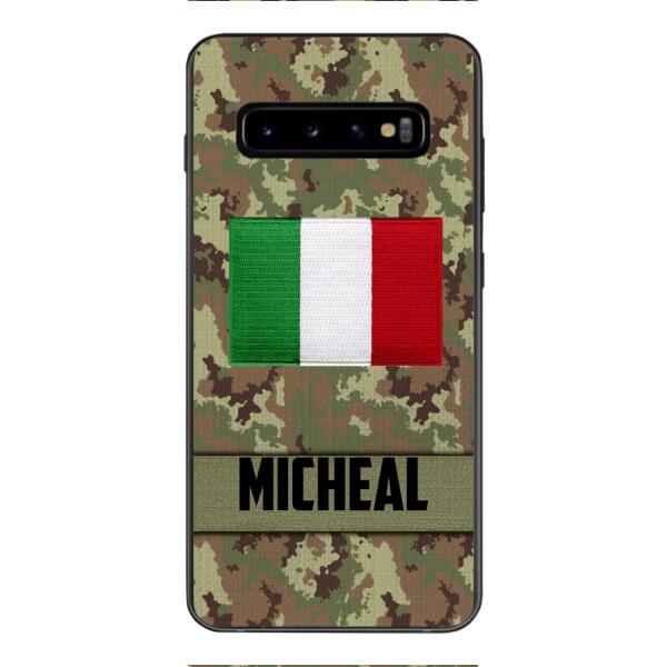 Personalized Italian Soldier Phone Case OCT-LN14