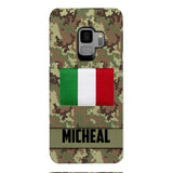 Personalized Italian Soldier Phone Case OCT-LN14