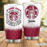 Personalized December Woman Tumbler OCT-MA14