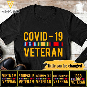 Personalized Vietnam Veterans Tshirt Printed OCT-LN18