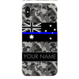 Personalized Australian Thin Blue Line Phone Case OCT-MQ18