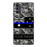 Personalized Australian Thin Blue Line Phone Case OCT-MQ18