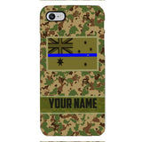 Personalized Australian Thin Blue Line Phone Case OCT-QH18