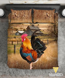 PERSONALIZED ROOSTER BEDDING SET TNTN2010