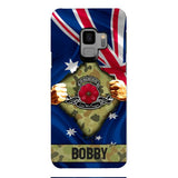 Personalized Australian Soldier Phone Case OCT-DT21