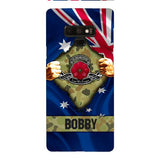 Personalized Australian Soldier Phone Case OCT-DT21