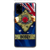 Personalized Australian Soldier Phone Case OCT-DT21