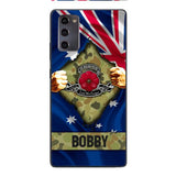 Personalized Australian Soldier Phone Case OCT-DT21