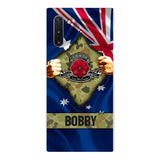 Personalized Australian Soldier Phone Case OCT-DT21