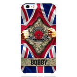 Personalized British Soldier Phone Case OCT-DT21