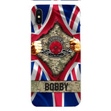 Personalized British Soldier Phone Case OCT-DT21
