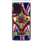 Personalized British Soldier Phone Case OCT-DT21