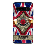 Personalized British Soldier Phone Case OCT-DT21
