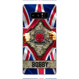 Personalized British Soldier Phone Case OCT-DT21