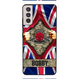 Personalized British Soldier Phone Case OCT-DT21