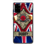 Personalized British Soldier Phone Case OCT-DT21