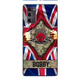 Personalized British Soldier Phone Case OCT-DT21