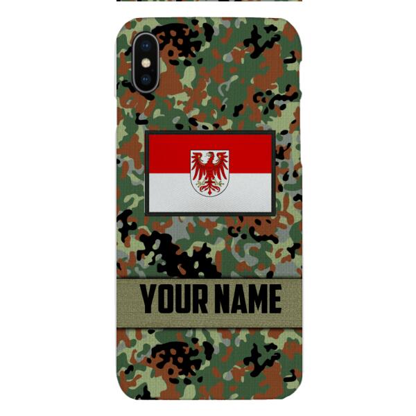 Personalized Brandenburg Camo Phone Case OCT-LN21