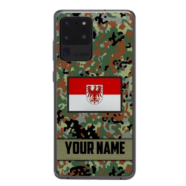 Personalized Brandenburg Camo Phone Case OCT-LN21