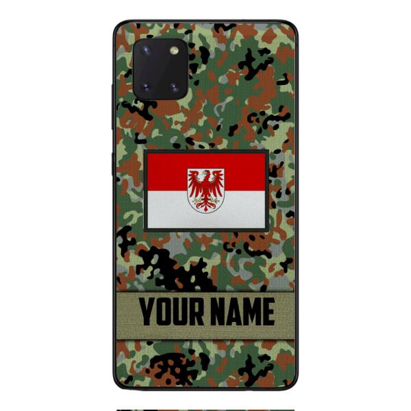 Personalized Brandenburg Camo Phone Case OCT-LN21