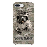 Personalized Pitbull Soldier Phone Case OCT-QH21