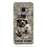 Personalized Pitbull Soldier Phone Case OCT-QH21