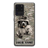 Personalized Pitbull Soldier Phone Case OCT-QH21