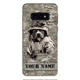 Personalized Pitbull Soldier Phone Case OCT-QH21