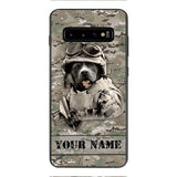 Personalized Pitbull Soldier Phone Case OCT-QH21