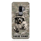 Personalized Pitbull Soldier Phone Case OCT-QH21