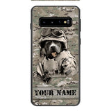 Personalized Pitbull Soldier Phone Case OCT-QH21