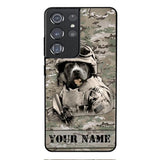 Personalized Pitbull Soldier Phone Case OCT-QH21