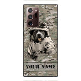 Personalized Pitbull Soldier Phone Case OCT-QH21