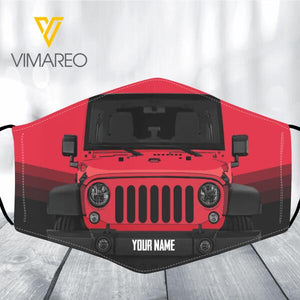 Personalized Jeep NORMAL MASK OCT-DT25