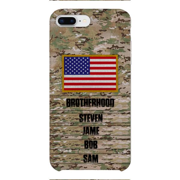 DH Personalized U.S Soldier Phone Case OCT-HQ26