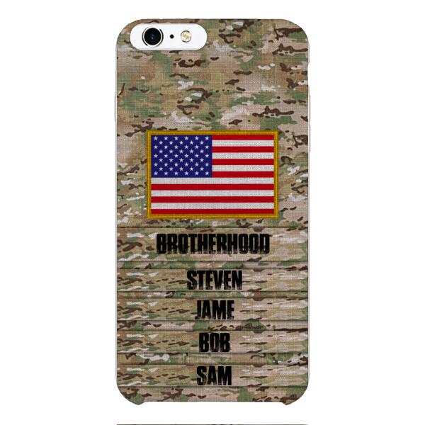 DH Personalized U.S Soldier Phone Case OCT-HQ26