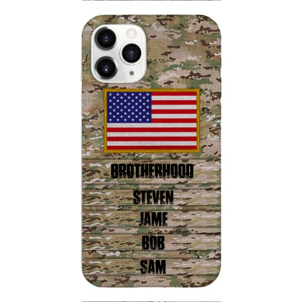DH Personalized U.S Soldier Phone Case OCT-HQ26
