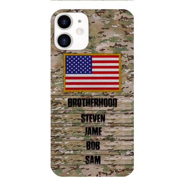 DH Personalized U.S Soldier Phone Case OCT-HQ26