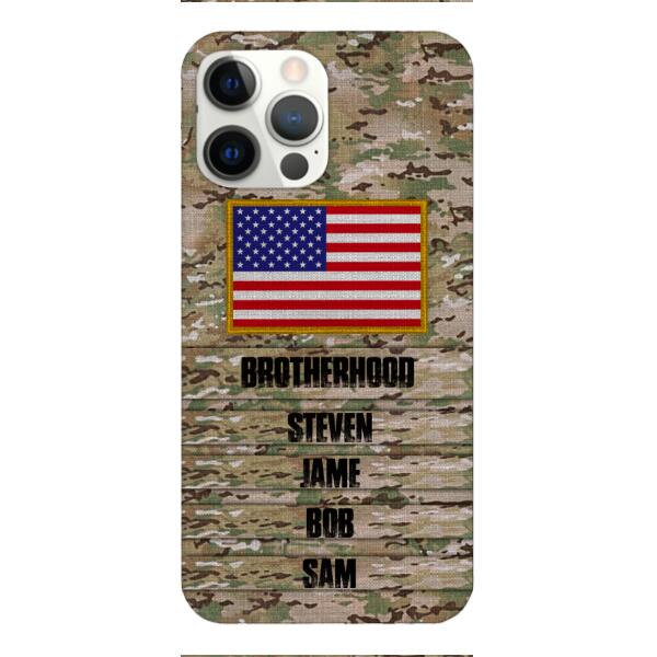 DH Personalized U.S Soldier Phone Case OCT-HQ26