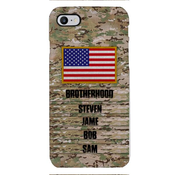 DH Personalized U.S Soldier Phone Case OCT-HQ26