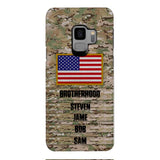 DH Personalized U.S Soldier Phone Case OCT-HQ26