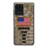 DH Personalized U.S Soldier Phone Case OCT-HQ26