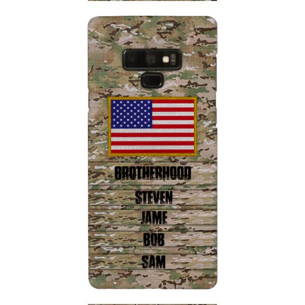 DH Personalized U.S Soldier Phone Case OCT-HQ26